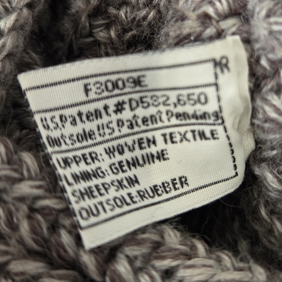 Uggs Women's Knit Button-Accent Tall Boots - Size 8 - Picture 10 of 10